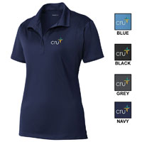 CRU SPORT-TEK POLO, LADIES