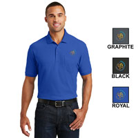 PORT AUTHORITY CORE CLASSIC PIQUE POCKET POLO